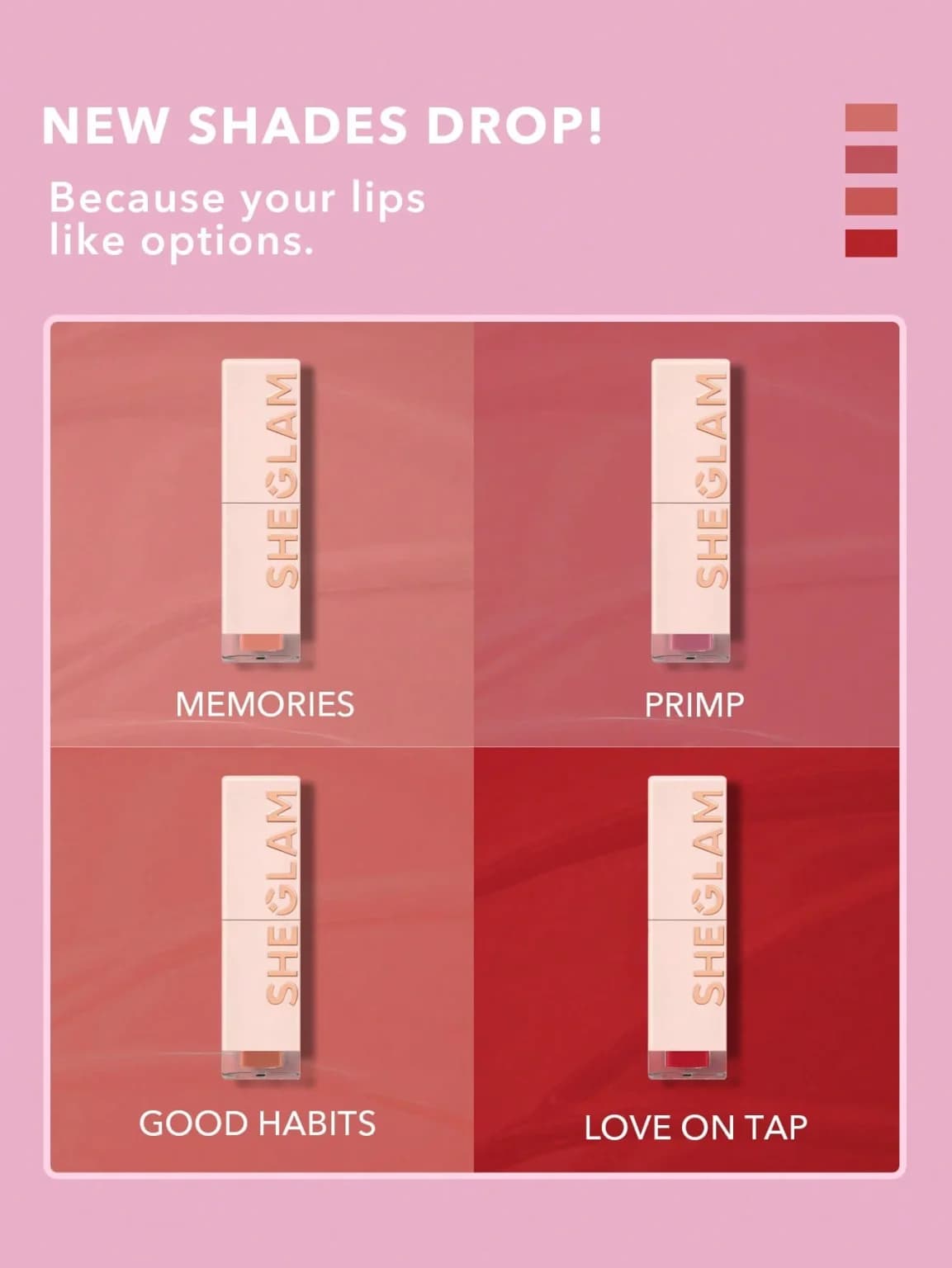 تینت لب شیگلم SHEGLAM مدل Take A Hin مدل Level up — تصویر ۱۲