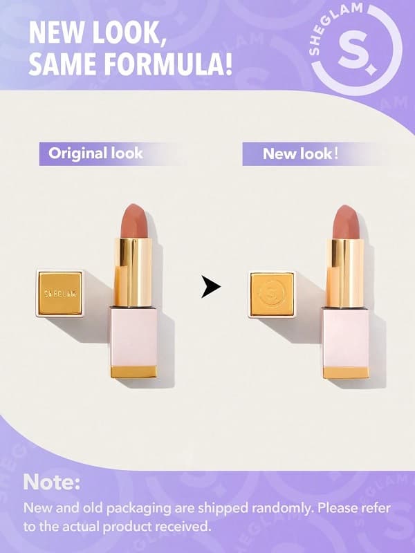 رژلب کرمی شیگلم SHEGLAM مدل Creme Allure رنگ Thanks just bought it — تصویر ۴