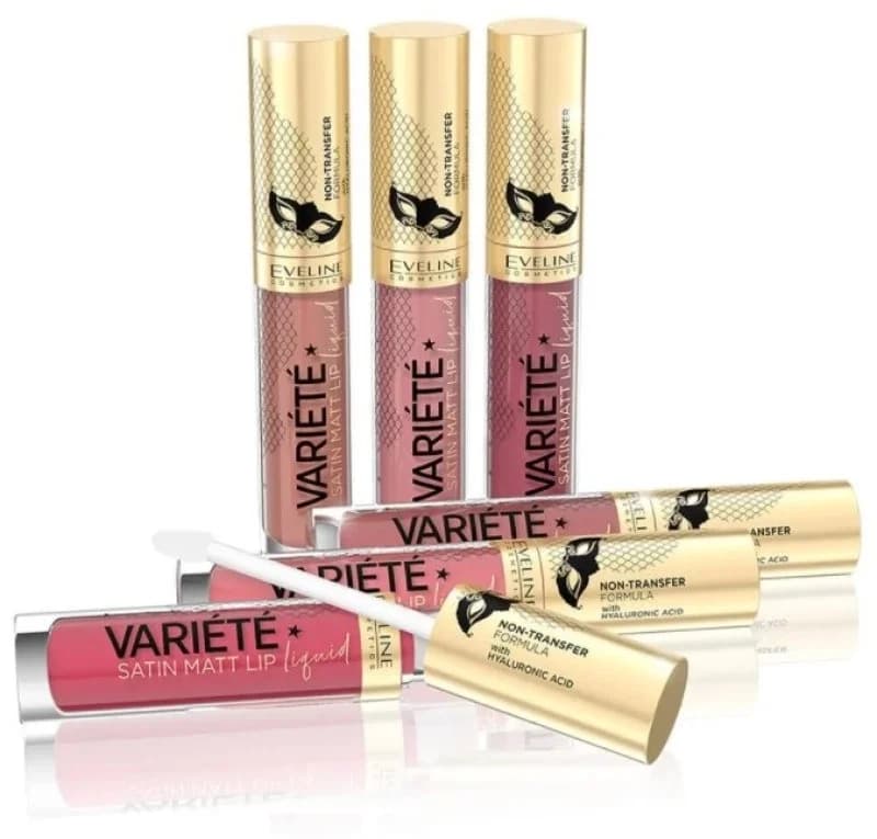 رژلب مایع 01 اولاین مدل Variete Satin Mattحجم 4.5 میلی‌لیتر — تصویر ۳