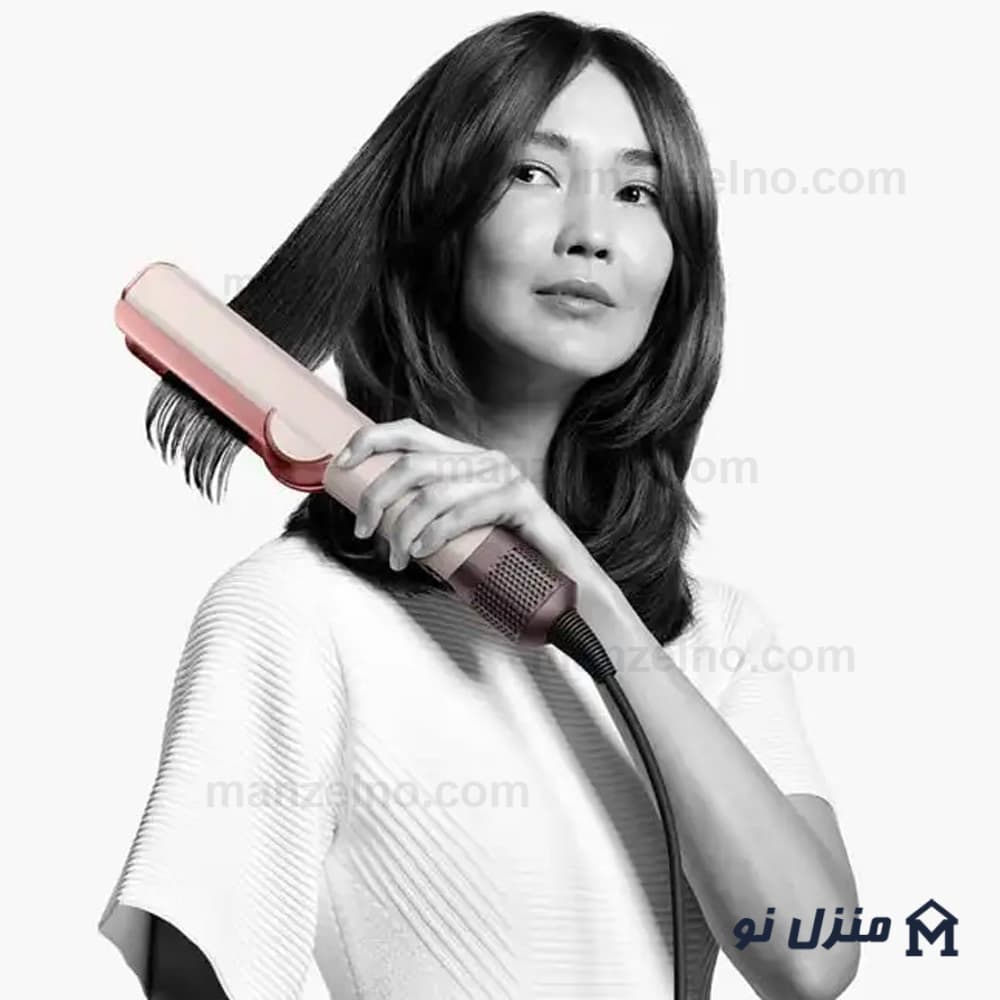 اتو مو دایسون مدل DYSON AIRSTRAIT HT01 Ceramic Pink/Rose Gold — تصویر ۸
