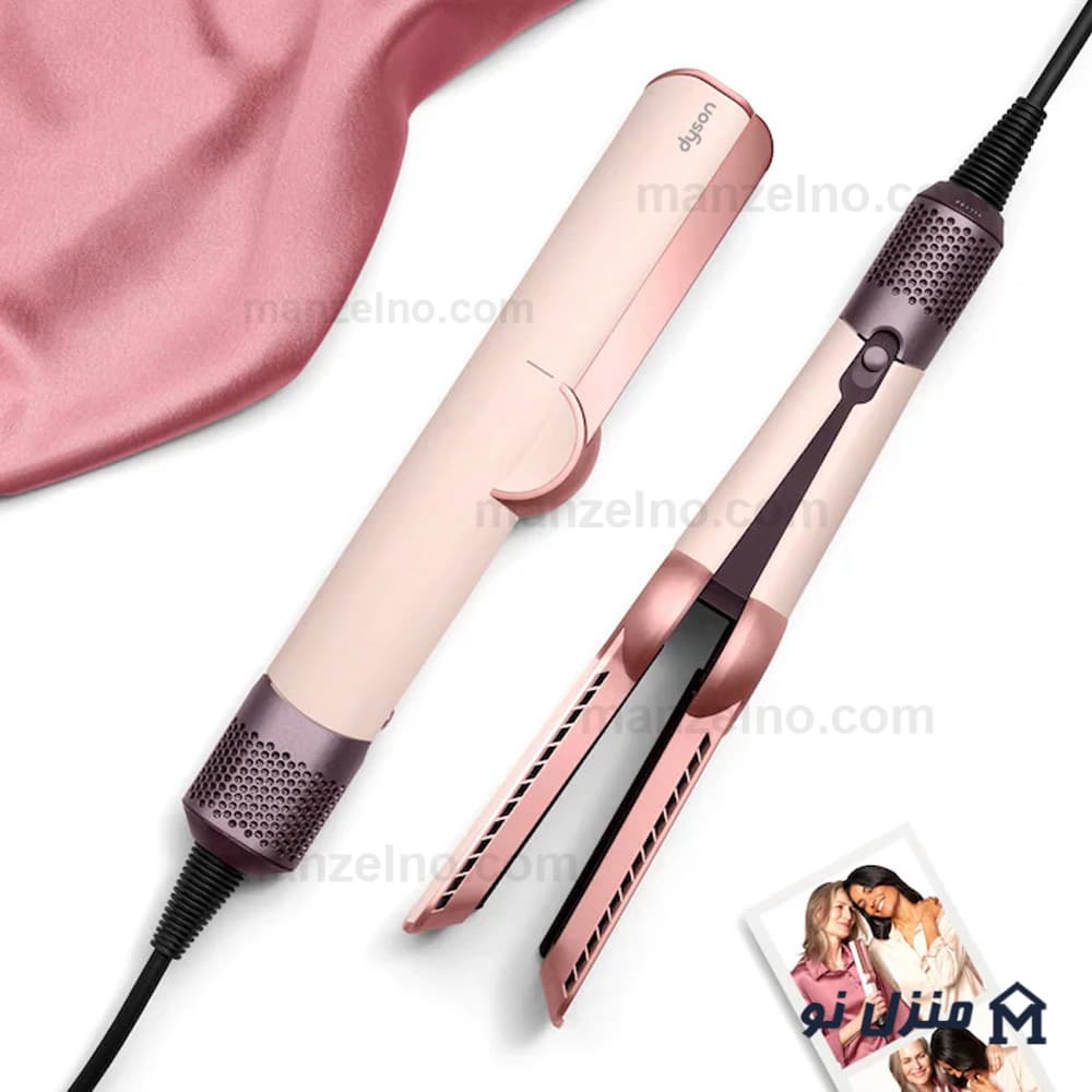 اتو مو دایسون مدل DYSON AIRSTRAIT HT01 Ceramic Pink/Rose Gold — تصویر ۷