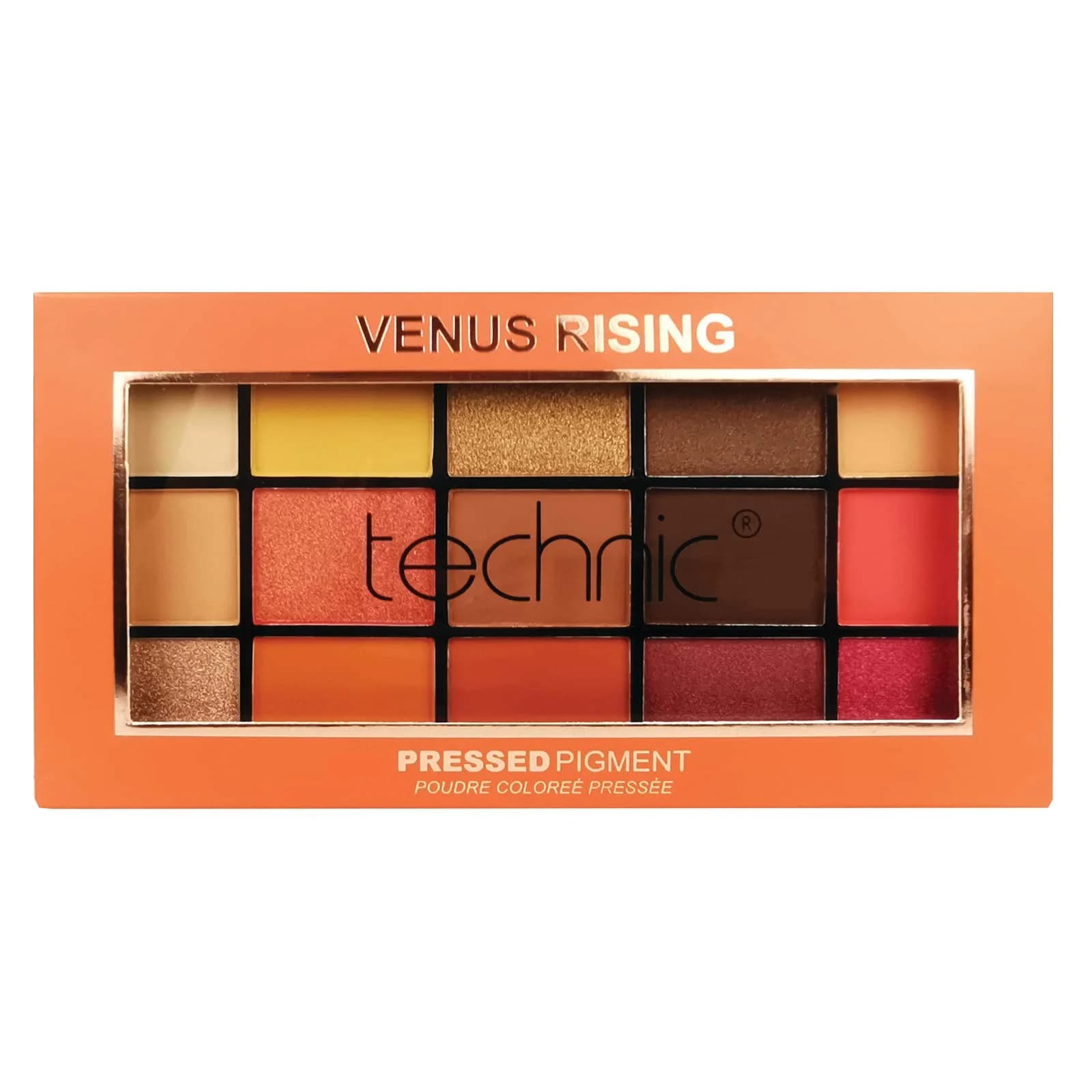 پالت سایه ونوس تکنیک 15 رنگ مدل Venus Rising Vibrant حجم 30 گرم