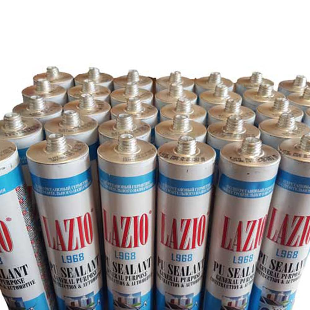 چسب پلی اورتان کارتریج مشکی لازیو – کارتن 12 عددی – LAZIO PU Sealant L968 — تصویر ۳