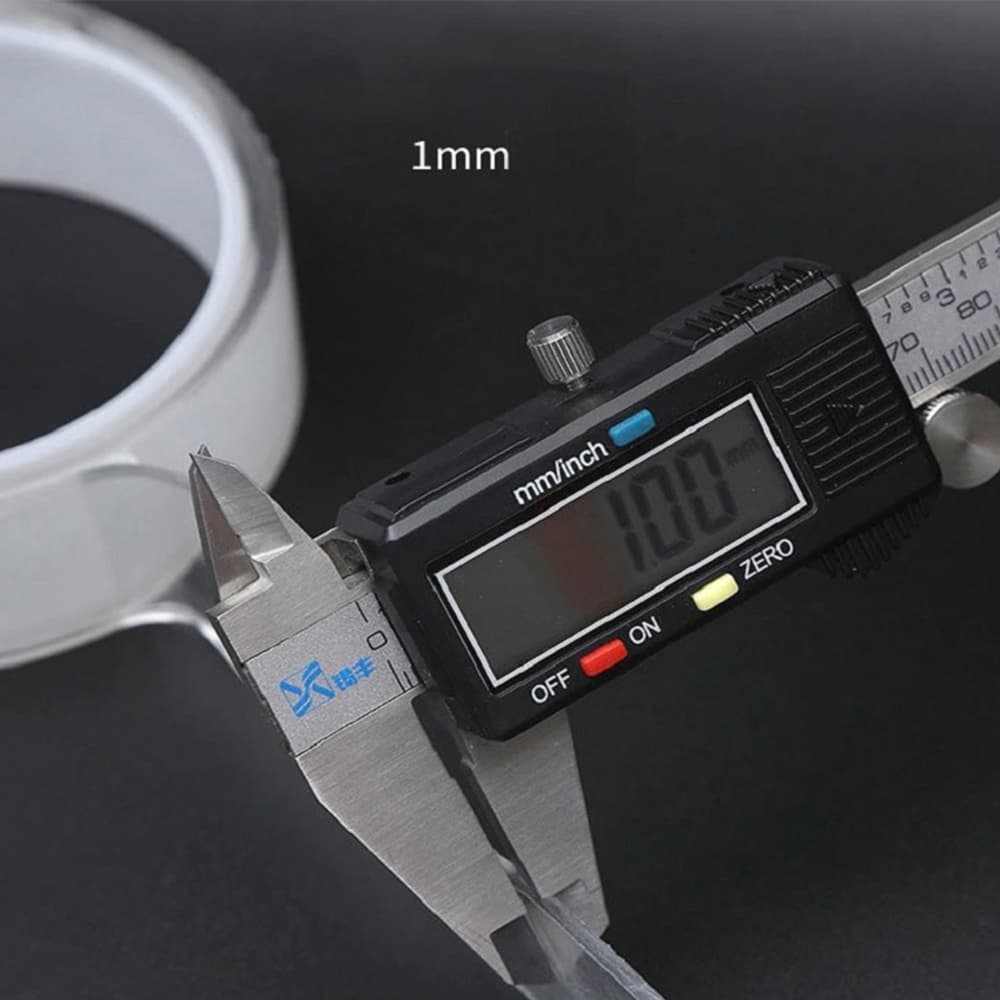 نوار چسب دوطرفه ژله ای شفاف 4 سانتی TAPE 5m x 40mm — تصویر ۴