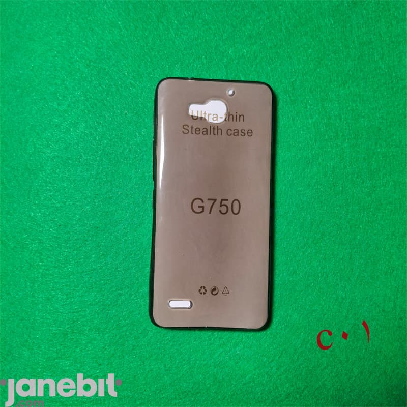 کاور شفاف دودی گوشی هوآوی G750 کد: C01 — تصویر ۲