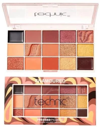 پالت سایه Enamoured تکنیک مدل Pressed Pigment رنگ حجم 30 گرم — تصویر ۴