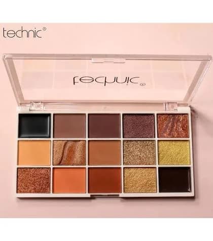 پالت سایه Enamoured تکنیک مدل Pressed Pigment رنگ حجم 30 گرم — تصویر ۳