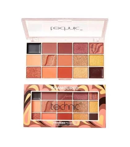 پالت سایه Enamoured تکنیک مدل Pressed Pigment رنگ حجم 30 گرم — تصویر ۶
