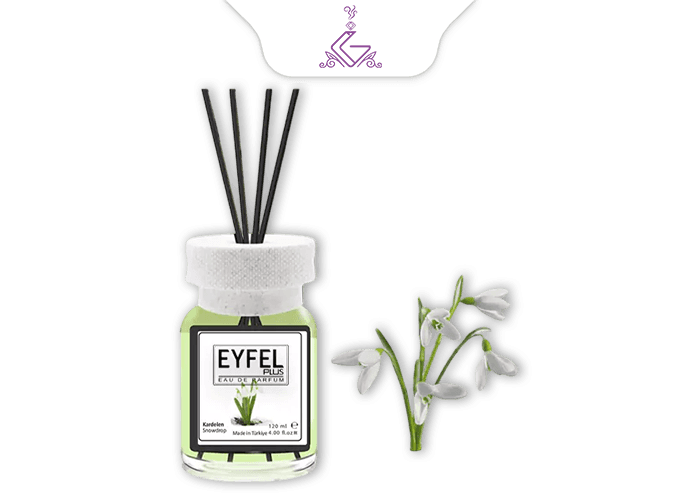 خوشبو کننده رومیزی گل یخ SNOWDROP برند ایفل EYFEL