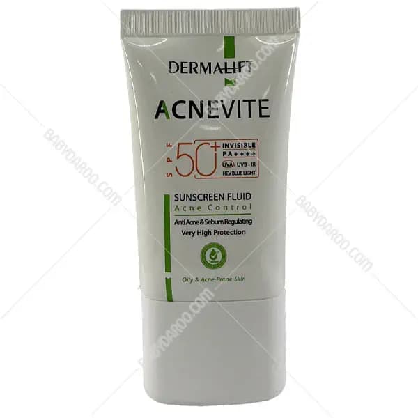 فلوئید ضد آفتاب آکنویت SPF50 درمالیفت — تصویر ۷