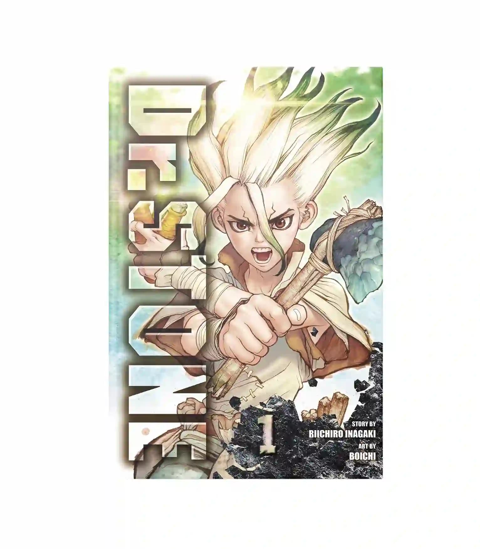 مجموعه کامل مانگا Dr. Stone (دکتر استون ، دکتر سنگ)