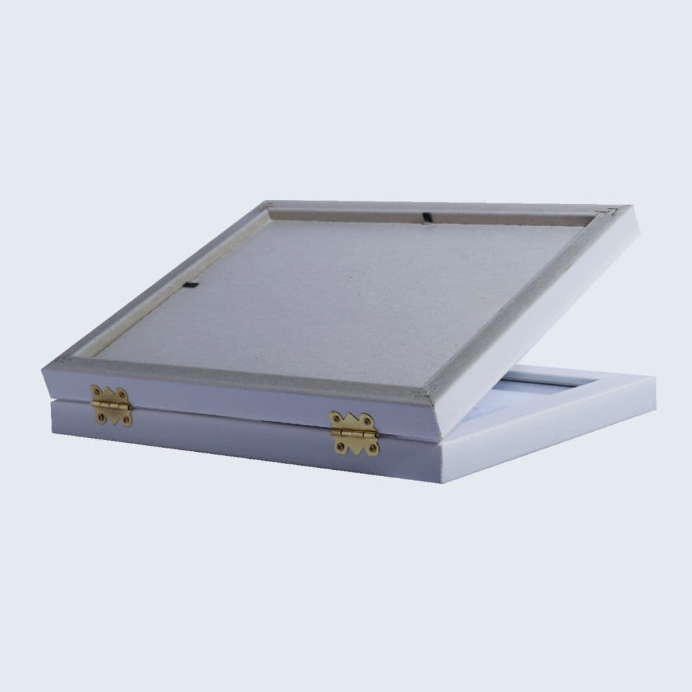 قاب عکس کتابی 2 تکه تاشو سفید — تصویر ۱۱
