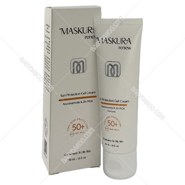 کرم ژل ضدآفتاب پوست چرب SPF50 ماسکورا