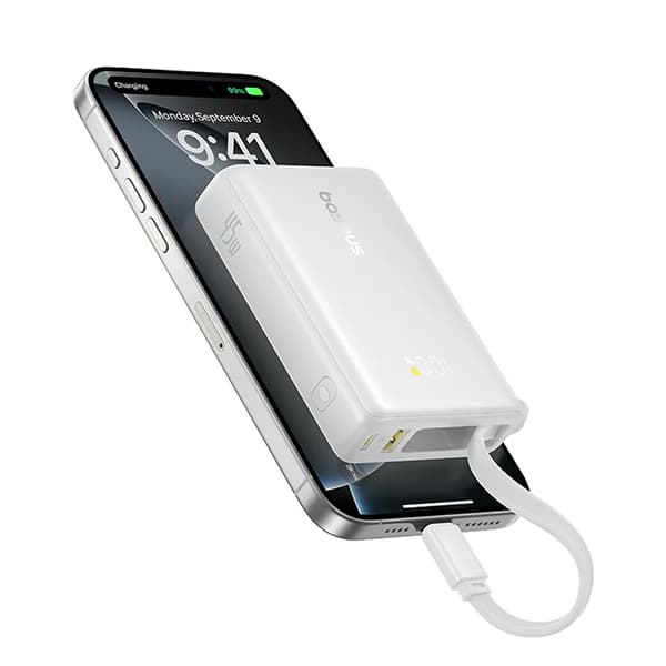 پاور بانک 10000 بیسوس 45 وات مدل PicoGo PPPG-1W45C — تصویر ۲