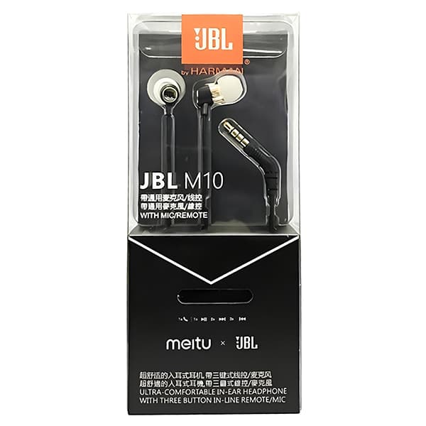 هندزفری سیمی جی بی ال مدل JBL M10 — تصویر ۳