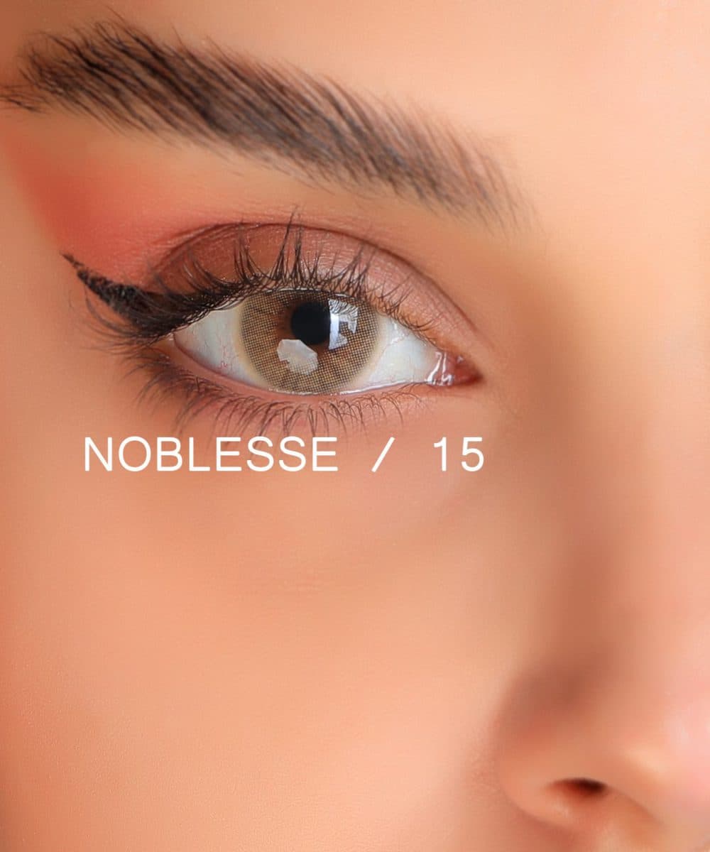 لنز رنگی چشم NOBLESSE نابلس شماره ۱۵ — تصویر ۳