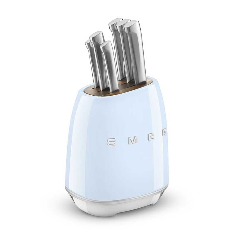 سرویس چاقو 7 پارچه اسمگ مدل SMEG KBSF01PB — تصویر ۳