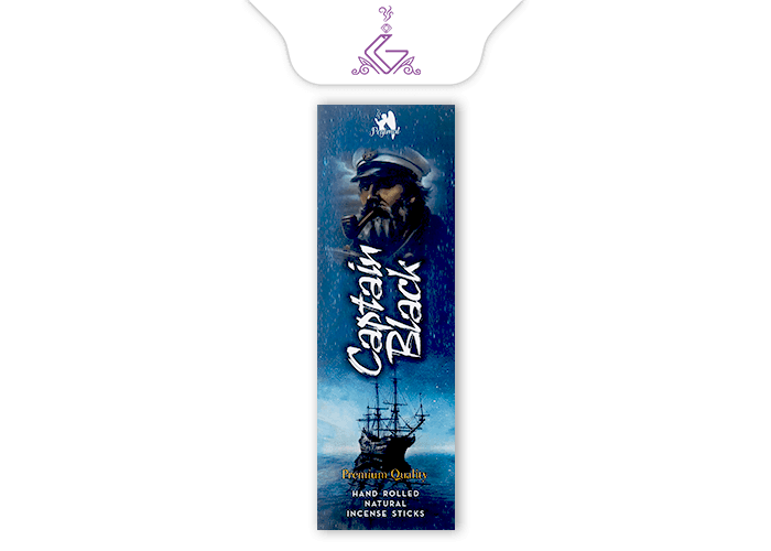 عود شاخه ای دست ساز کاپتان بلک captain black برند پگیمل PEGIMAL — تصویر ۲