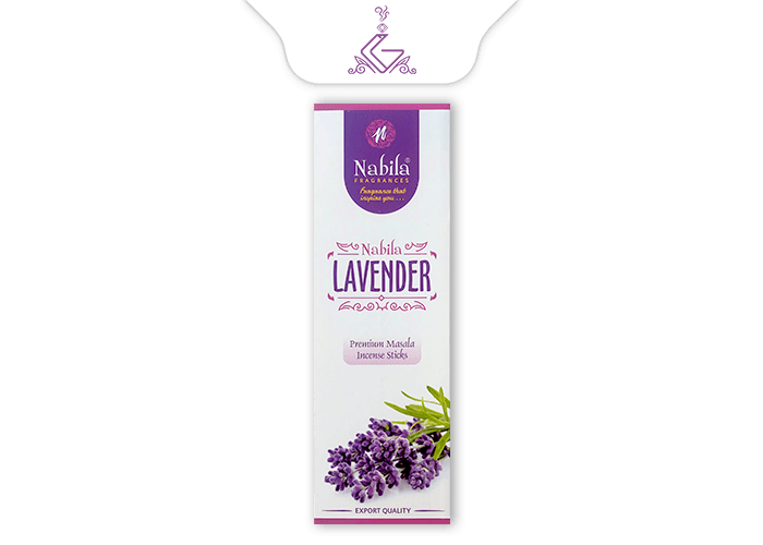 عود شاخه ای دست ساز لوندر اسطخودوس LAVENDER برند نابیلا NABILA — تصویر ۲