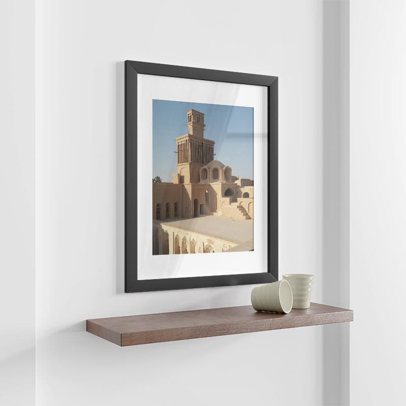 پاسپارتو اندازه 40×30 حاشیه 5 سانت سفید — تصویر ۵