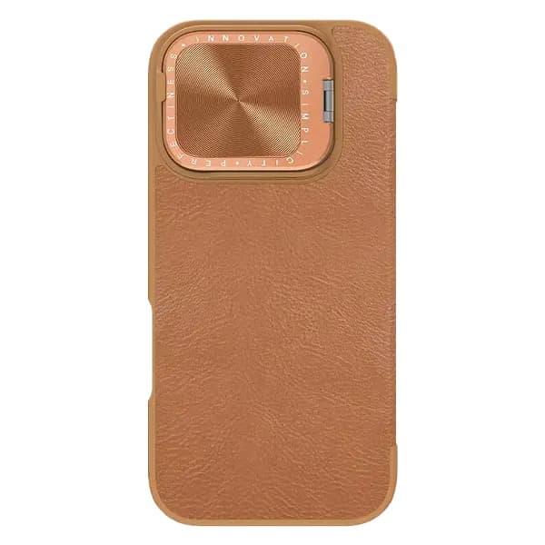 کیف چرمی نیلکین Qin Prop آیفون iPhone 16 Pro — تصویر ۳