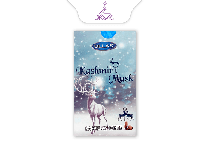 عود آبشاری شرکتی مشک کشمیری Kashmiri Mushk برند اولاس ULLAS
