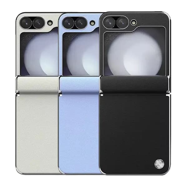 قاب نیلکین Camshield Leather سامسونگ Z Flip 6 — تصویر ۹