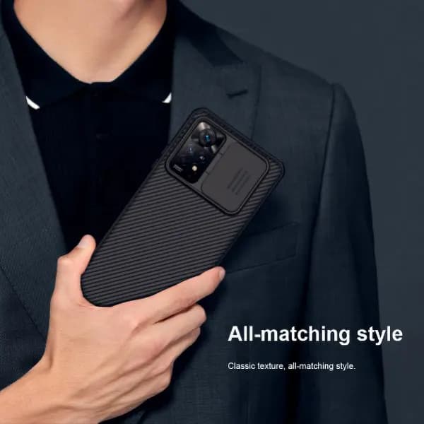 قاب نیلکین CamShield Pro شيائومی Note 11 Pro/12 Pro 4G — تصویر ۵
