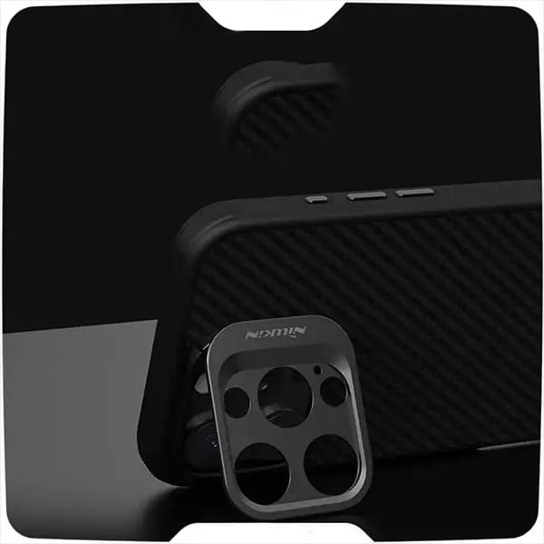 قاب نیلکین CarboProp محافظ لنز آیفون iPhone 16 Pro Max — تصویر ۴