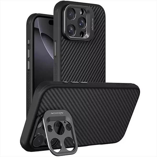 قاب نیلکین CarboProp محافظ لنز آیفون iPhone 16 Pro