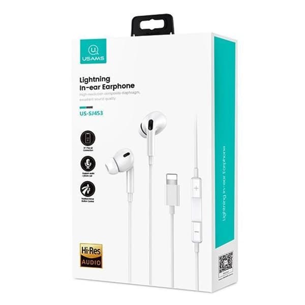 هندزفری لایتنینگ یوسمز US-SJ621 — تصویر ۳