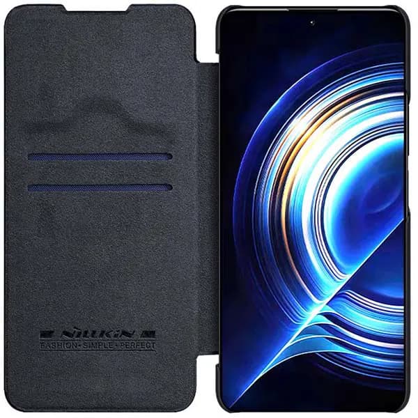 کیف چرمی نیلکین Qin Pro شیائومی Redmi K50/K50 Pro — تصویر ۸