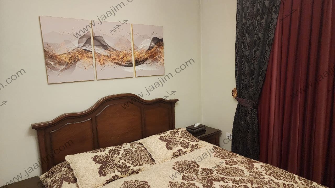 تابلو دکوراتیو مدرن سه تکه امواج مدرن — تصویر ۷