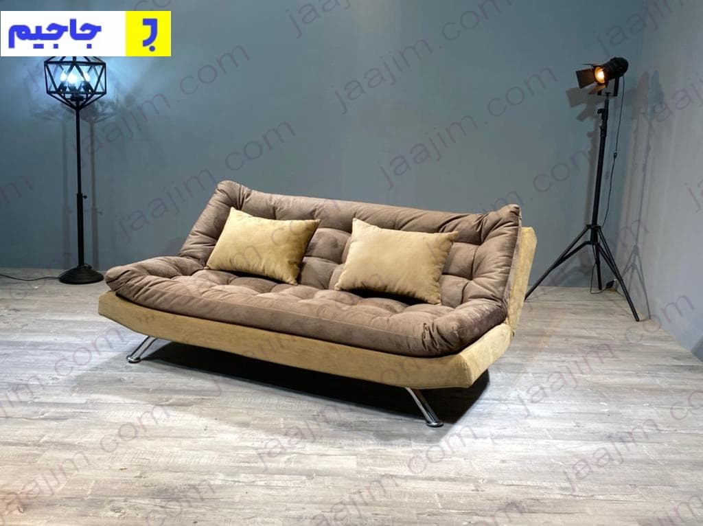 مبل تخت خواب شو دو نفره شیک ایپک — تصویر ۳