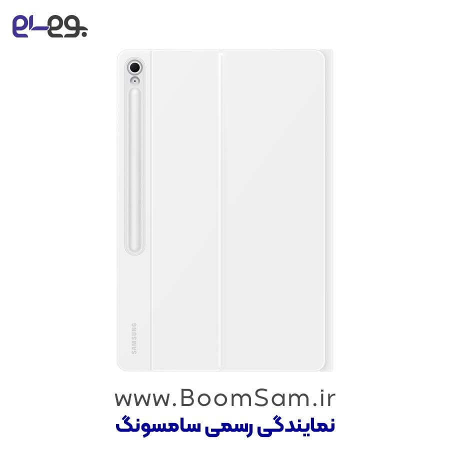 کیف هوشمند کیبورددار تبلت S10 FE Plus سامسونگ بوک کاور Book Cover Keyboard اورجینال — تصویر ۳