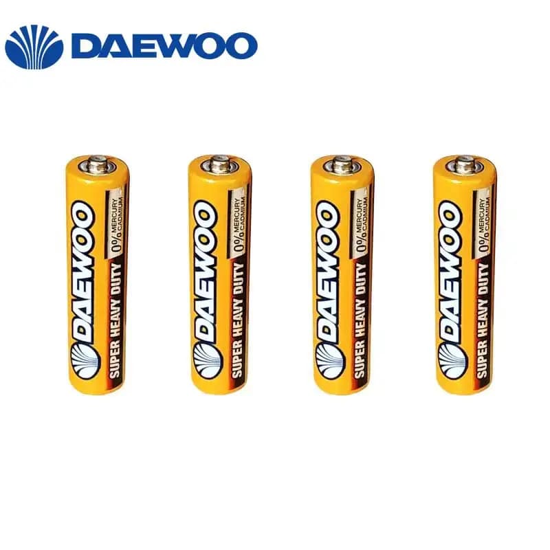 باتری نیم قلمی AAA دوو Super Heavy Duty (پک 4 عددی) — تصویر ۲