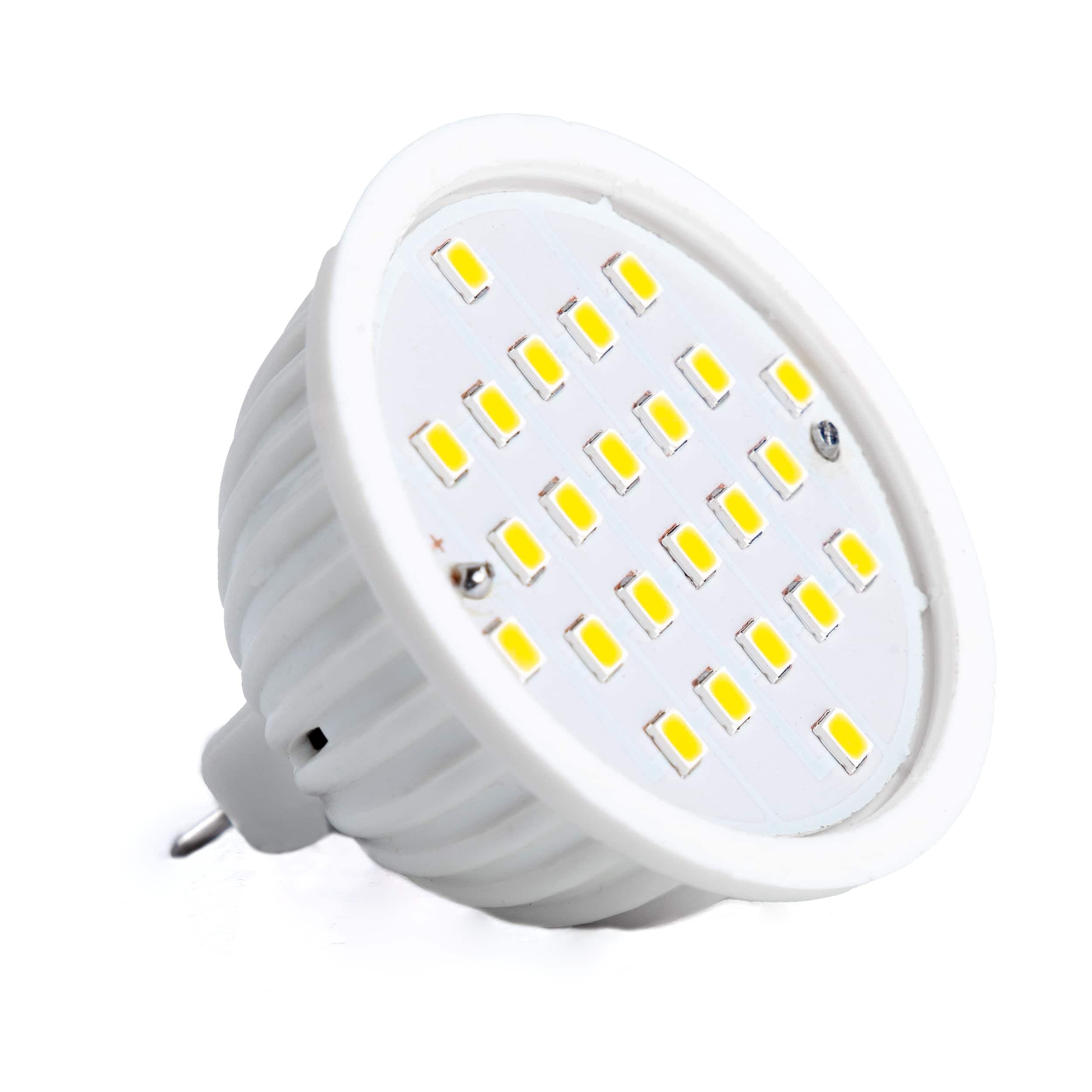 لامپ هالوژن سوزنی پر نور 3 وات LEDSMD رهنما مدل MR16 — تصویر ۳