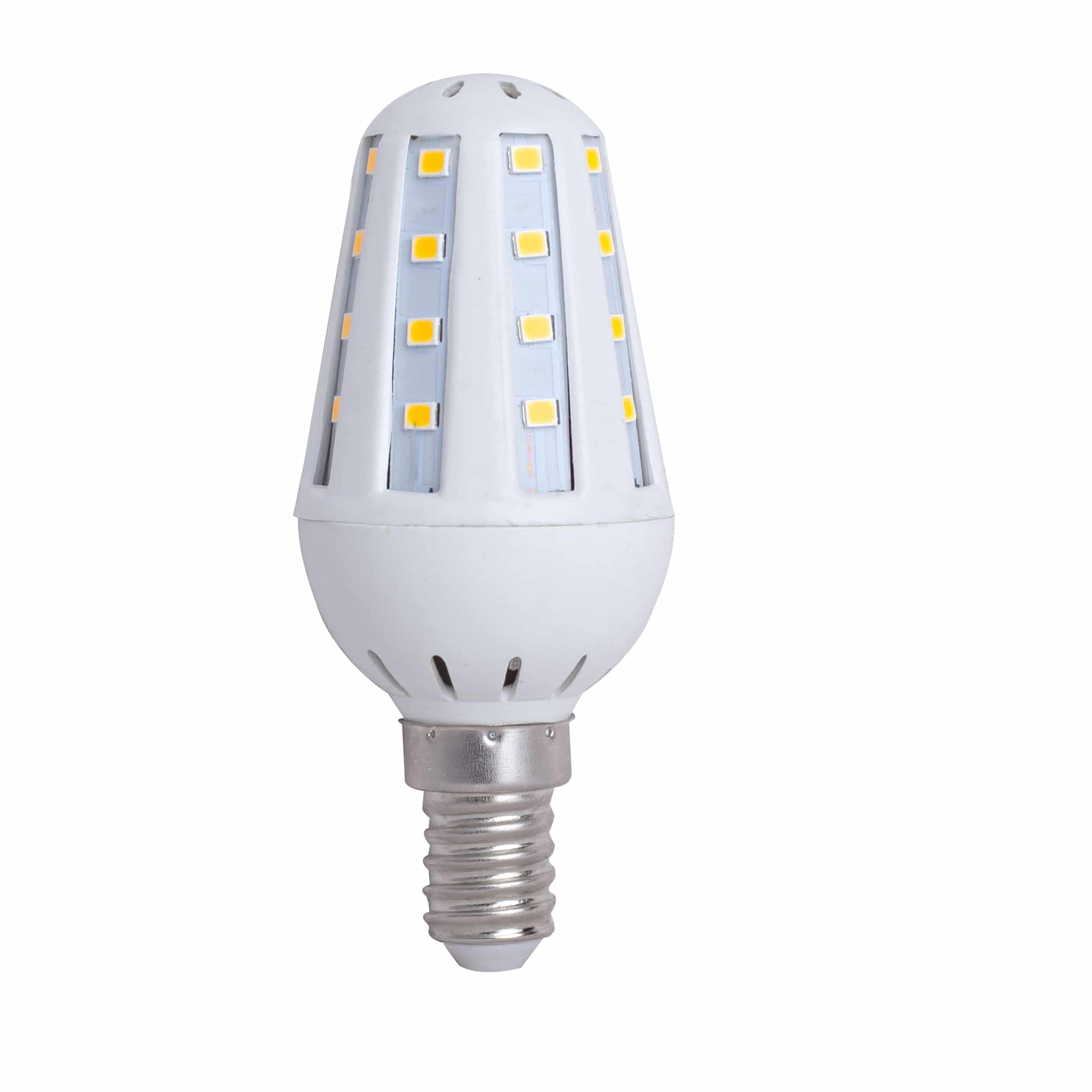 لامپ شمعی بلالی پرنور LEDSMD رهنما4.5 وات مدل ZB32 پایه E14 — تصویر ۱۲