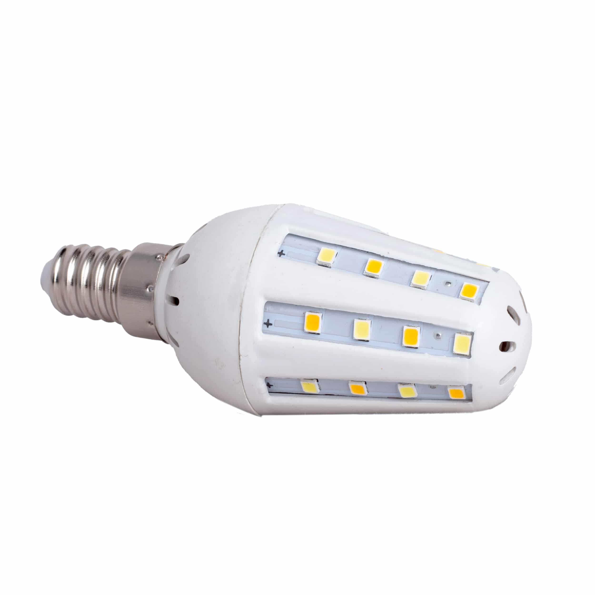 لامپ شمعی بلالی پرنور LEDSMD رهنما4.5 وات مدل ZB32 پایه E14 — تصویر ۶