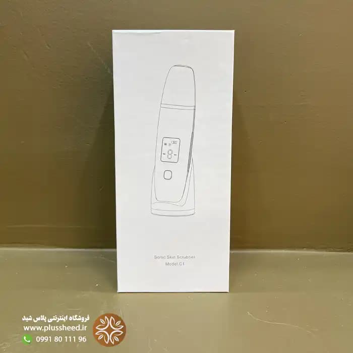 اتو صورت اولتراسونیک C1 | اسکرابر پوست برای پاکسازی و فیشیال — تصویر ۶