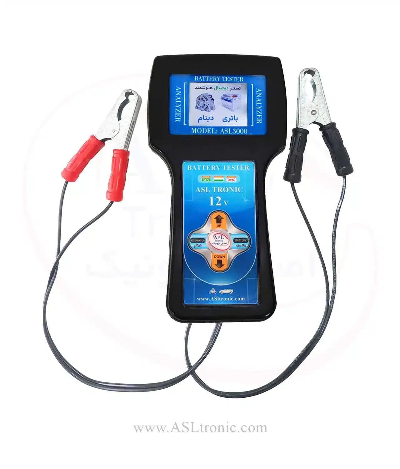 تستر باتری و دینام خودرو مدل ASL3000 ساده — تصویر ۵