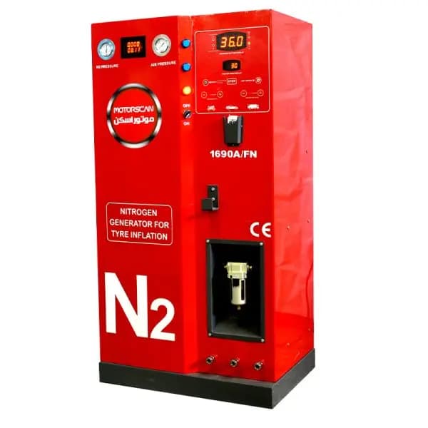 دستگاه مولد باد نیتروژن سواری اتوماتیک مدل 1690A-FN — تصویر ۲