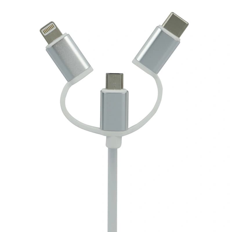 کابل تبدیل HDMI به USB-C / microUSB / Lightning پرووان ProOne مدل PCH70 طول 1.8متر — تصویر ۳