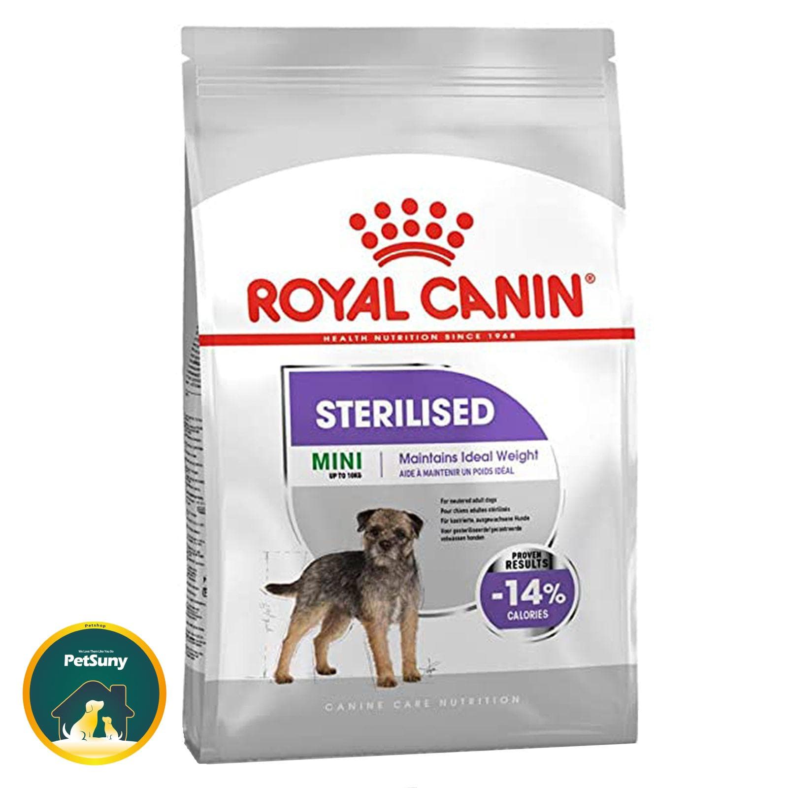 غذا خشک سگ رویال کنین Royal Canin Mini Sterilised وزن 3 کیلوگرم — تصویر ۸