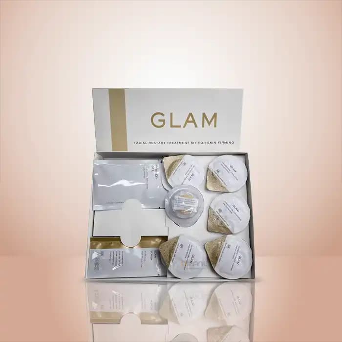 کیت پلاژن سفت‌کننده و لیفت پوست GLAM | جوانسازی و لیفت فوری
