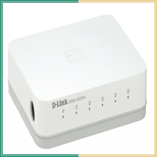 سوییچ 5 پورت دی لينک‎ D-Link ‎مدل ‎ DES 1005A — تصویر ۵