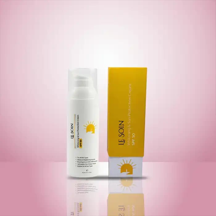 کرم روشن کننده پوست لوسوئن SPF50 | ضد لک و مرطوب‌کننده — تصویر ۵