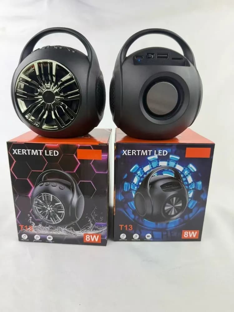اسپیکر بلوتوثی XERTMT T13 چراغ‌دار — تصویر ۲
