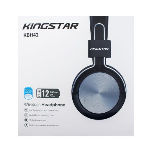 هدفون بلوتوثی کینگ استار KINGSTAR مدل KBH42 — تصویر ۹
