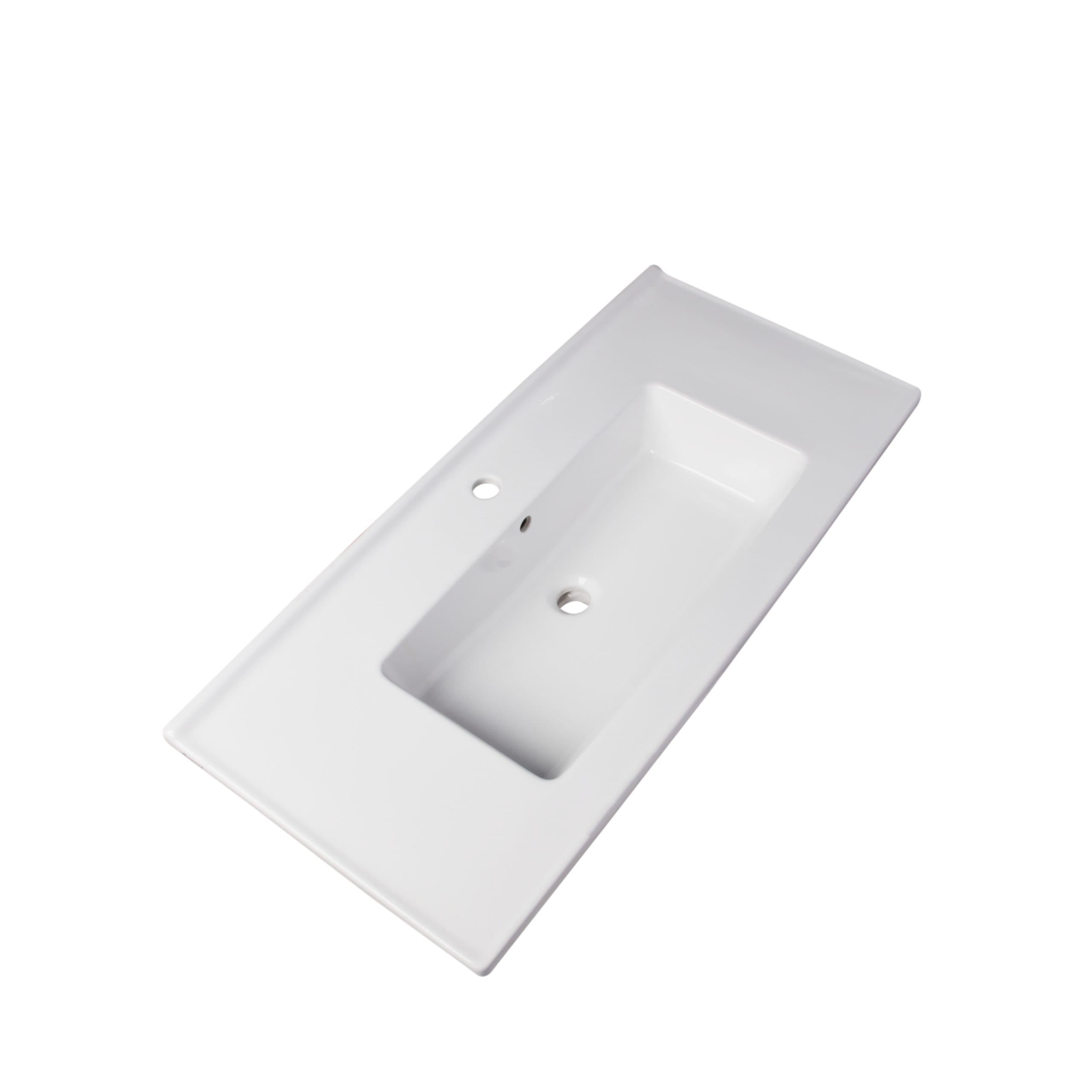 روشویی مروارید مدل سانتا 100 رو کابینتی (رنگی)
